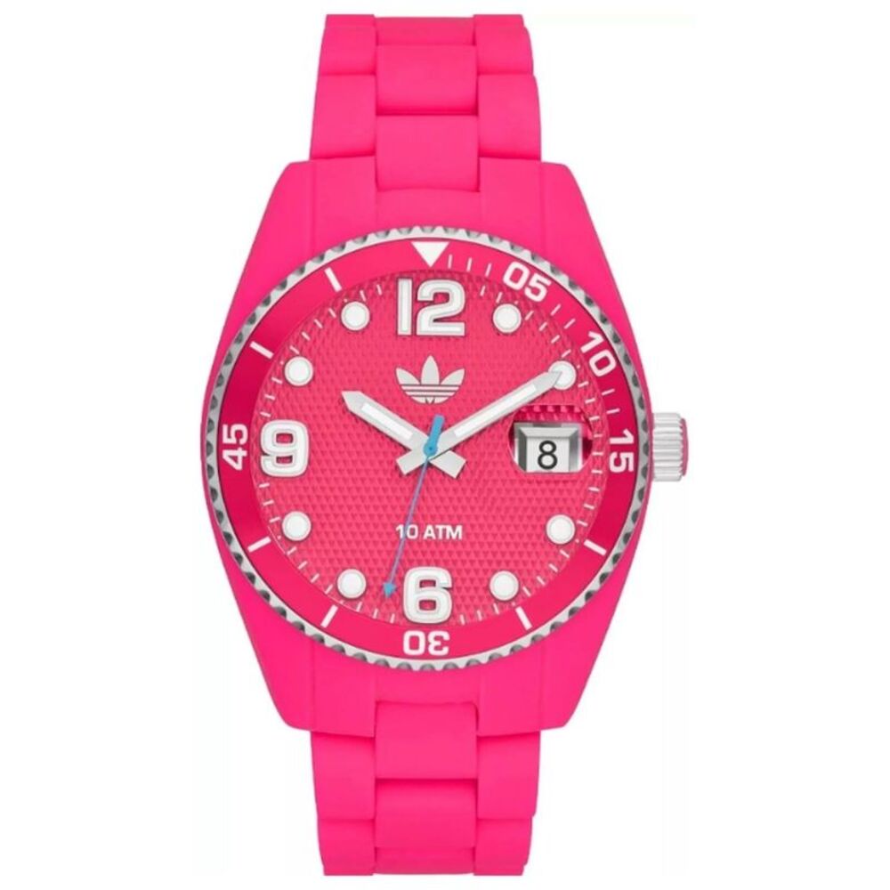Adidas Men's Brisbane Pink Dial Watch - ADH6162
